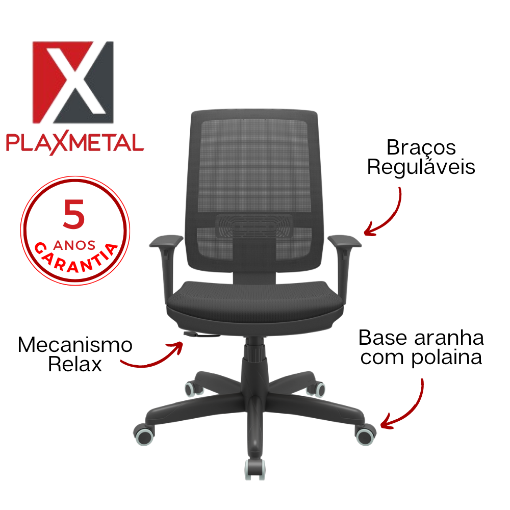 Cadeira Presidente Brizza