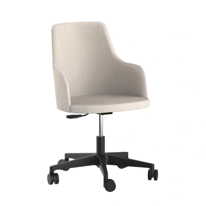 Cadeira Ella Office C/Braços Base Nylon