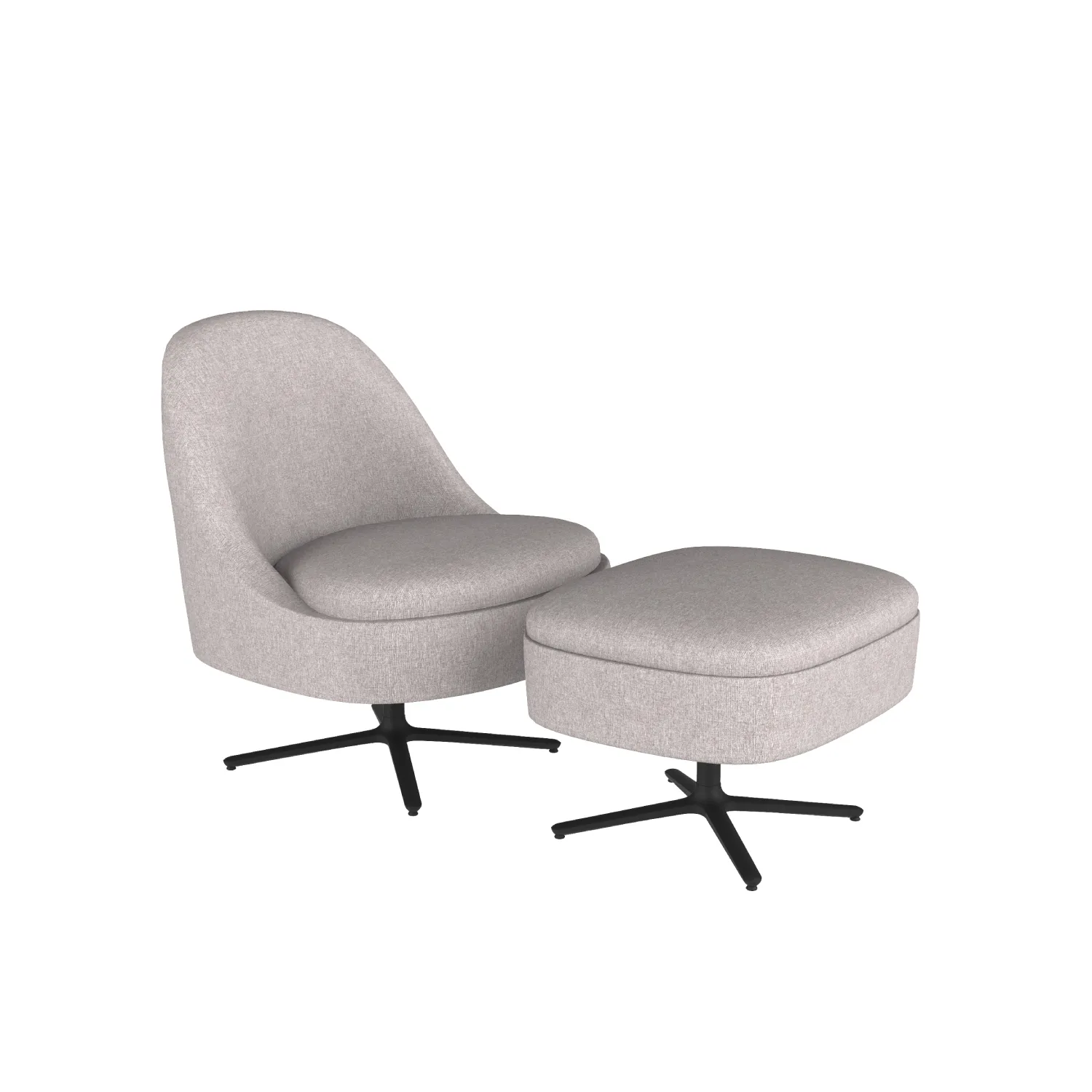 Puff Noa Alumínio Giratório - Imagem 3