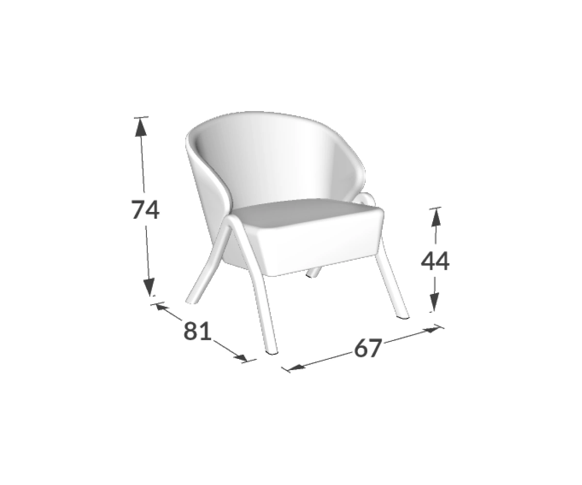 Poltrona Arco - Imagem 3