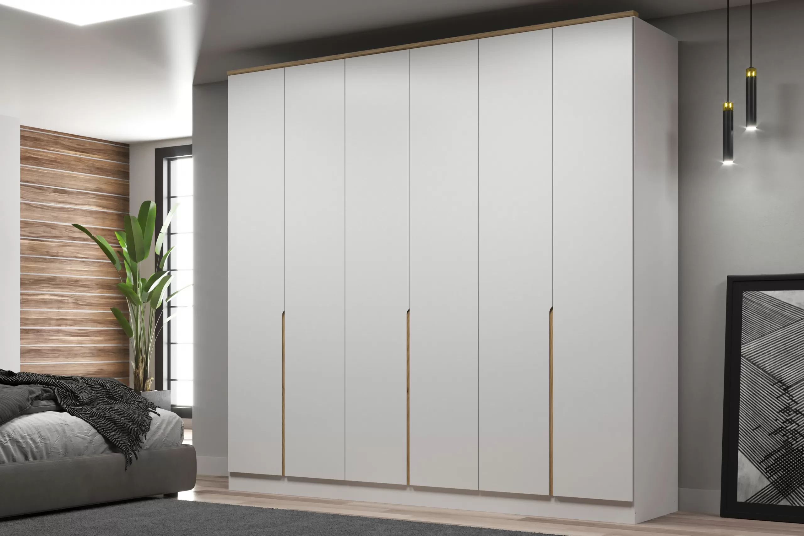 Roupeiro Logan 6 portas - Imagem 3