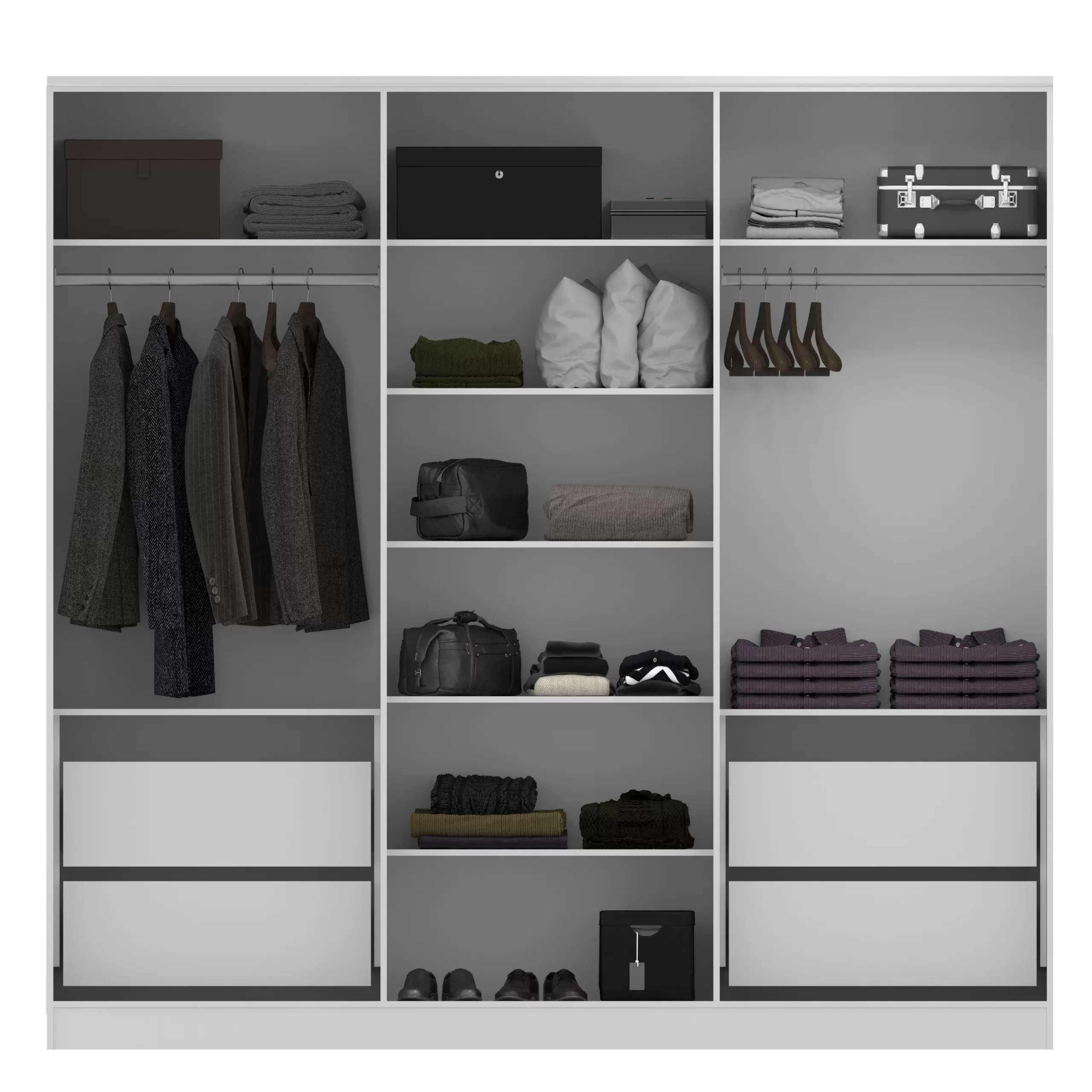 Roupeiro Logan 6 portas - Imagem 17