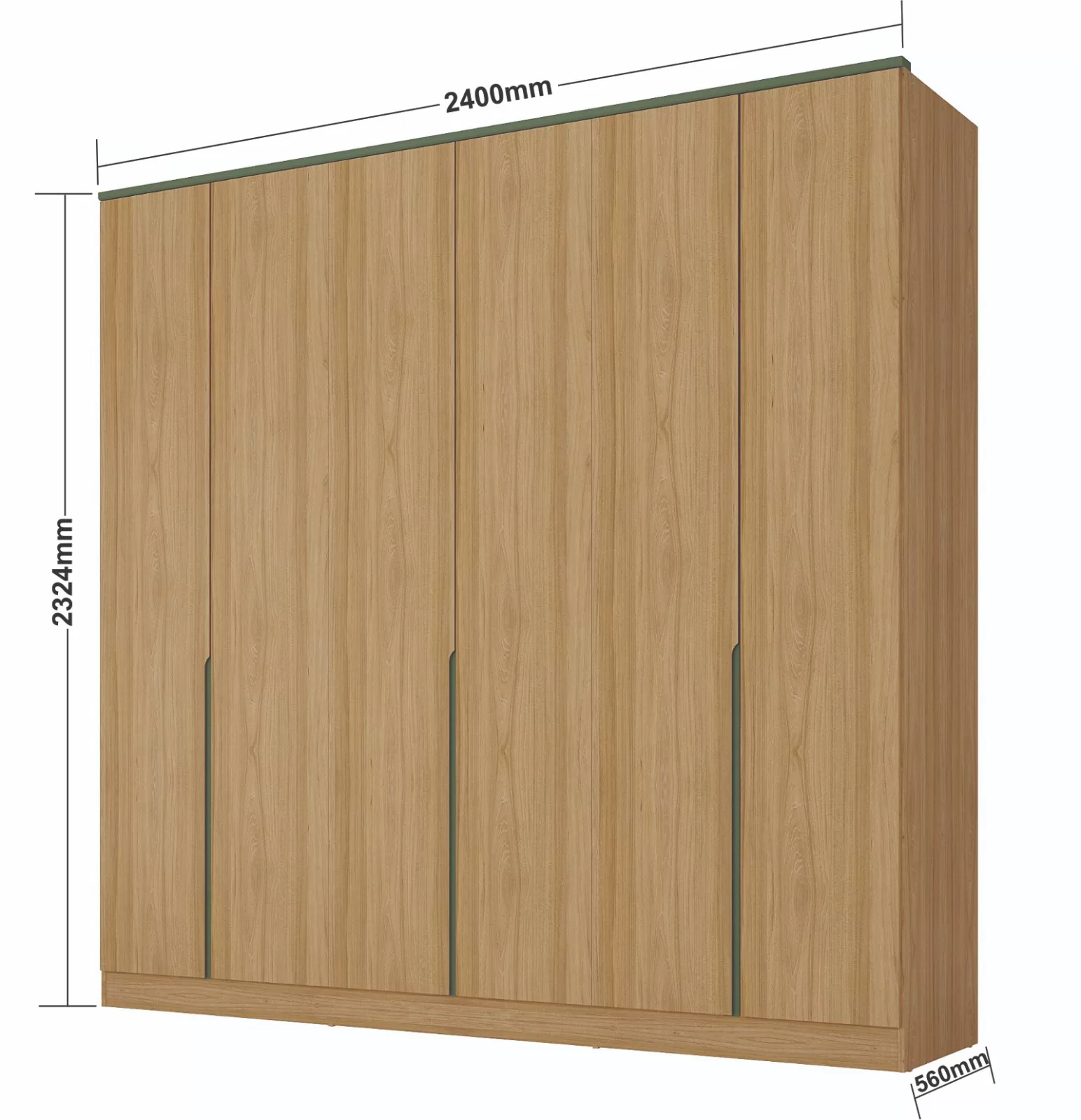 Roupeiro Logan 6 portas - Imagem 6