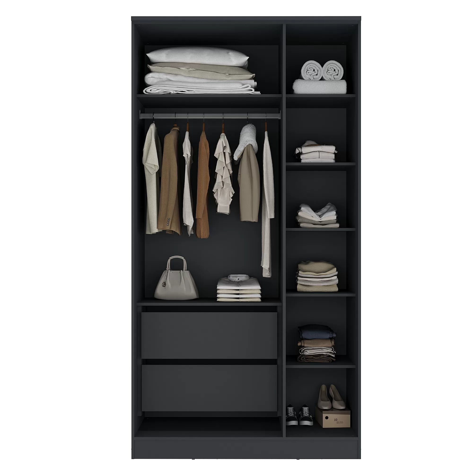 Roupeiro Ravi 3 Portas Reflecta - Imagem 14