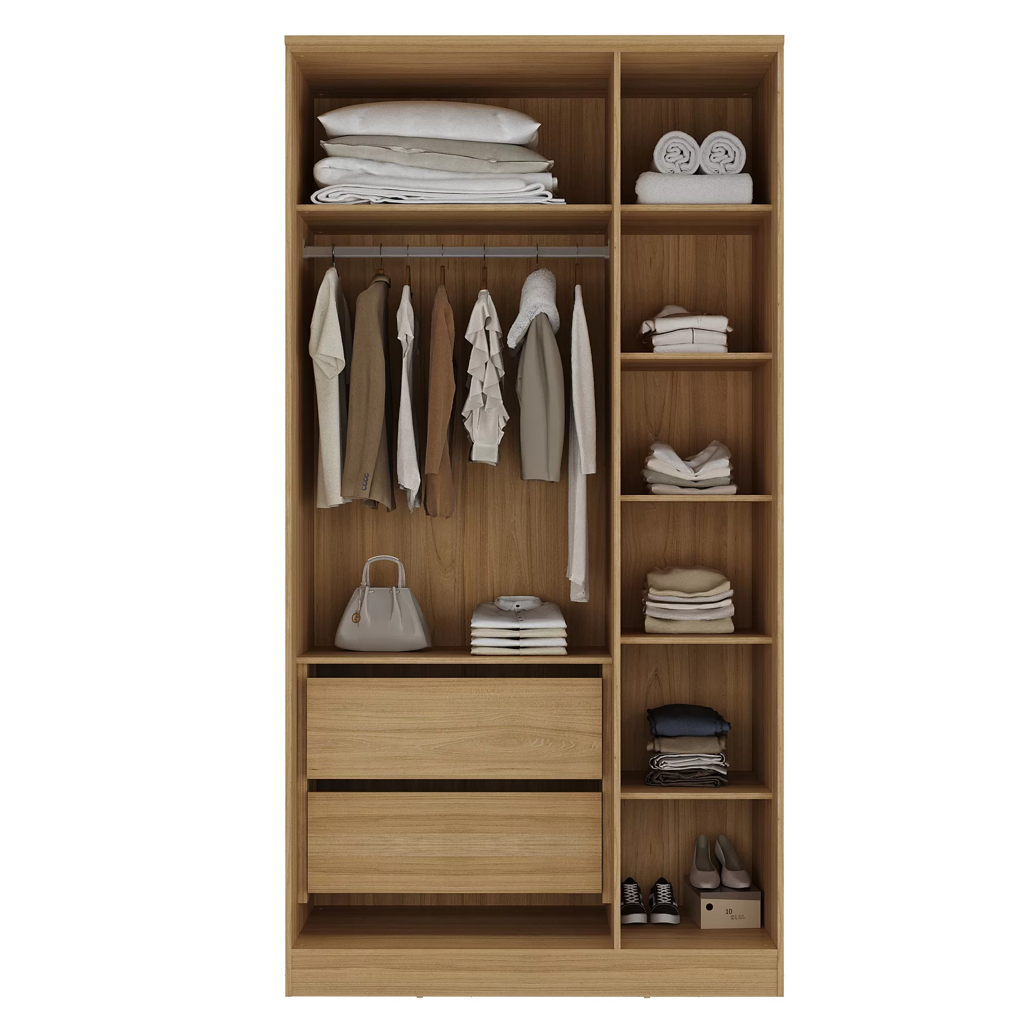 Roupeiro Ravi 3 Portas Reflecta - Imagem 15