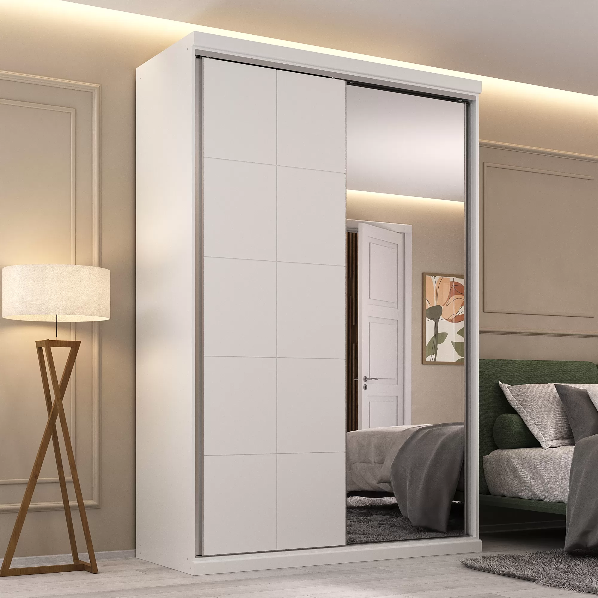 Roupeiro South 2 Portas - Imagem 2