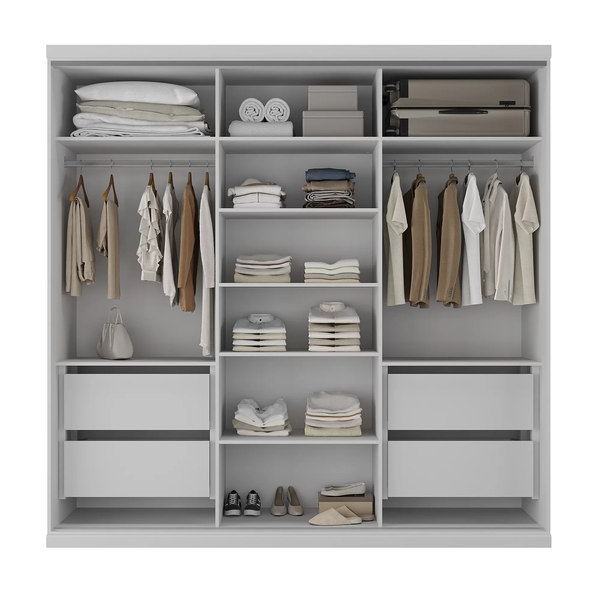 Roupeiro South 3 Portas - Imagem 5