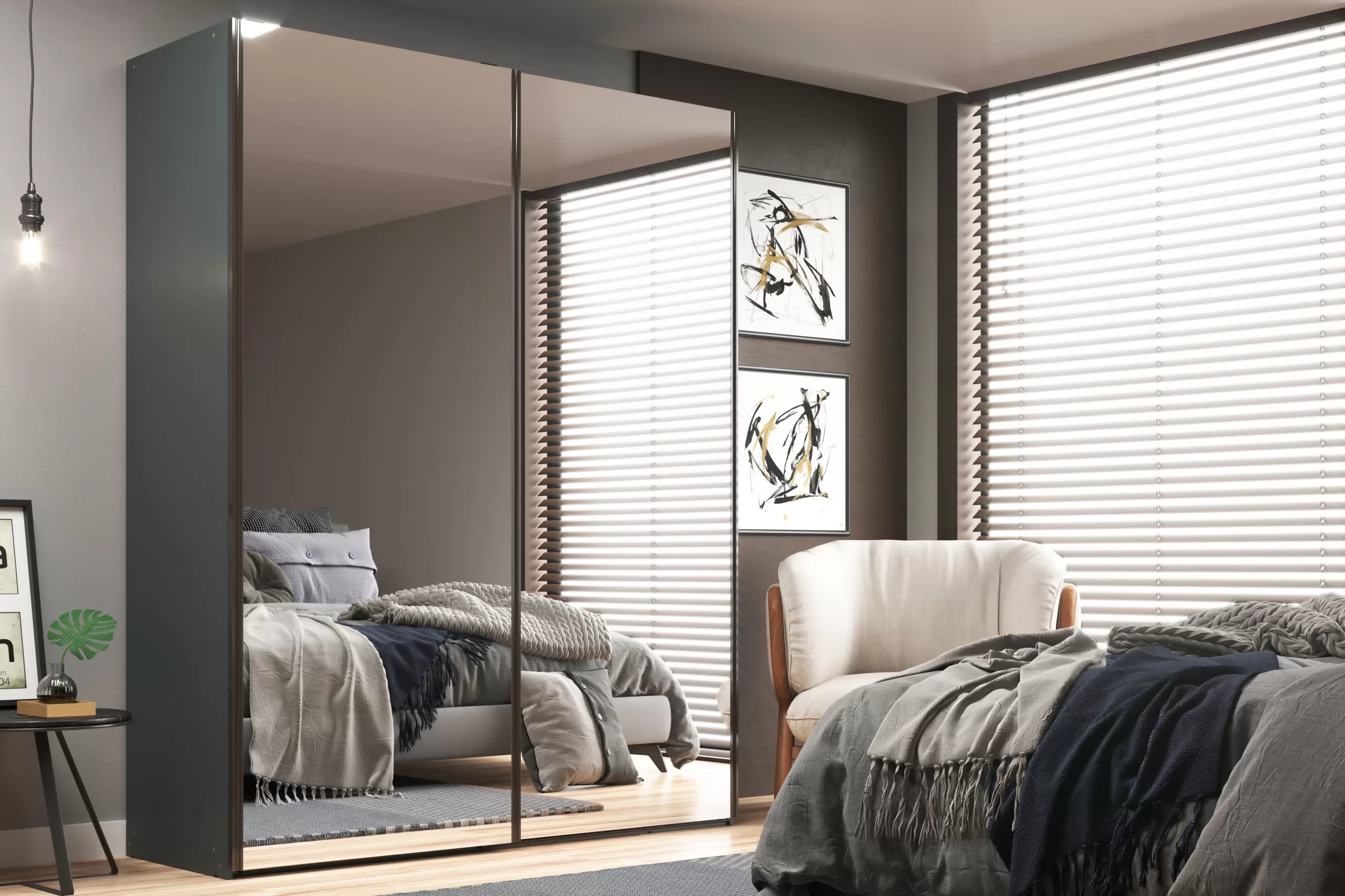 Roupeiro Veneto 2 Portas - Imagem 2