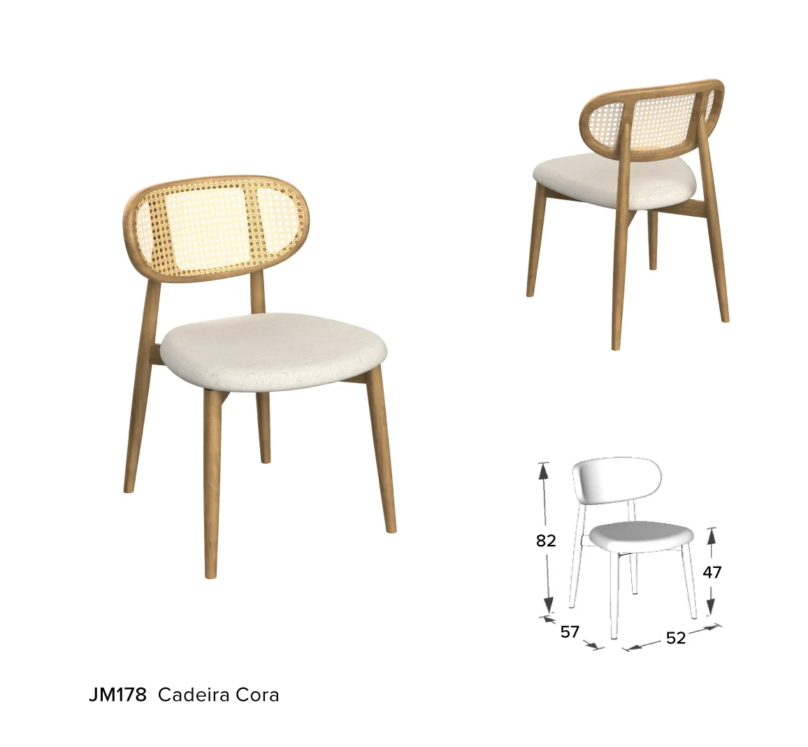 Cadeira Cora - Imagem 3