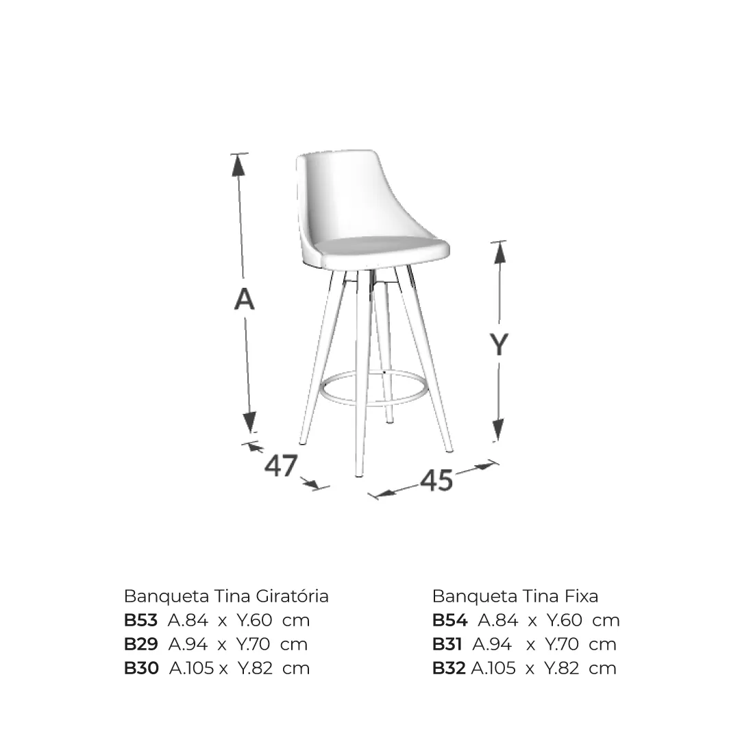 Banqueta Tina - Imagem 3