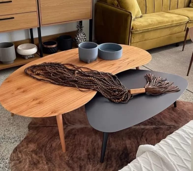 Mesa De Centro Ciclo Retangular - Imagem 2