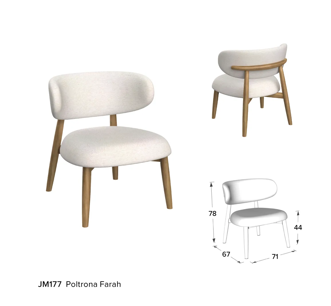 Poltrona Farah - Imagem 3